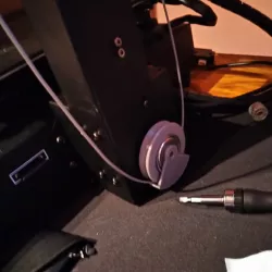 filament wheel guide