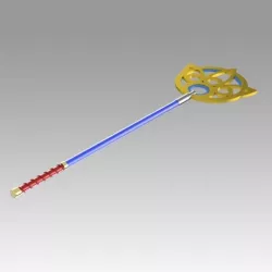 Final Fantasy X FF10 Yuna Staff Cosplay Weapon Prop