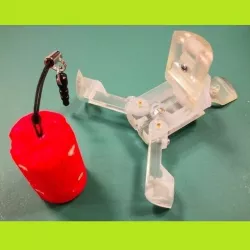 Foldable compact smartphone stand (cylindrical shape)