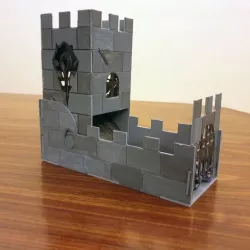 foldable dice tower
