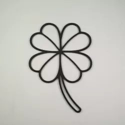 Four-leaf Clover - 2D Sculpture - Wall art