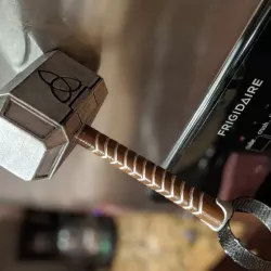 Fridge Magnet Mjolnir 300%