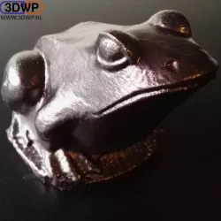 Frog Sculpture 3D Scan