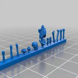 Fully Customizable Skeleton Miniature