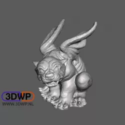 Gargoyle 3D Scan (Grotesque Sculpture)