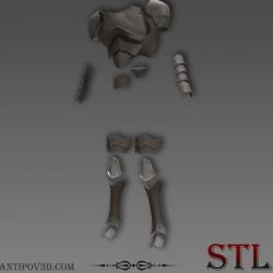 STL file Goblin Slayer Cosplay Armor 👺・3D print object to download・Cults