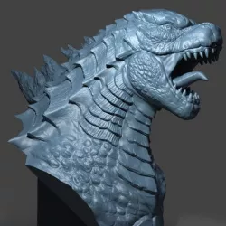 Godzilar Head