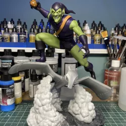 Green Goblin on Glider