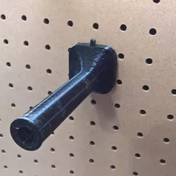 grinding disk pegboard holder
