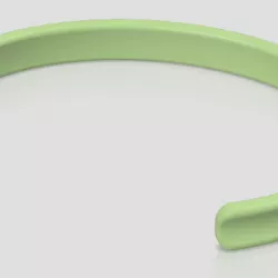 Hair tie wrist saver carrier