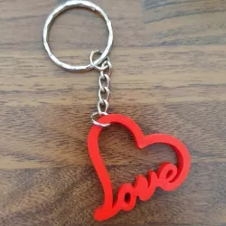Heart key ring
