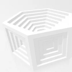 Hexagon box