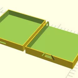 Hinged case