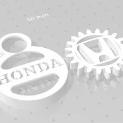 HONDA GEAR KEY CHAIN