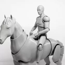 Horse action figure