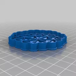 Hyperbolic tilings library
