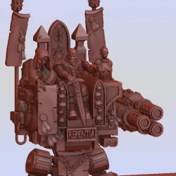 Inquisitor K Man and His Party Throne