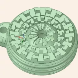 Interlocked Keychain