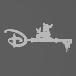 Key bambi - Clef bambi - key bambi - Disney