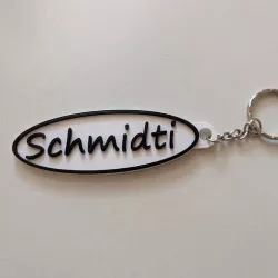 Keychain with NFC