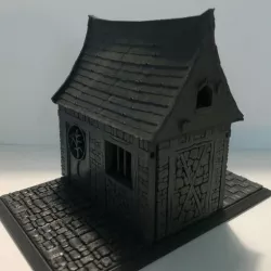 KIt medieval house toy wargame toy ...
