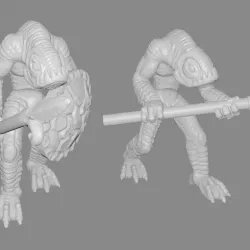 Kua-Toa / Fishman Miniatures