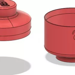 Lego Head Box - Surprised