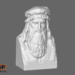 Leonardo Da Vinci Bust