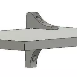Light shelf support 15mm