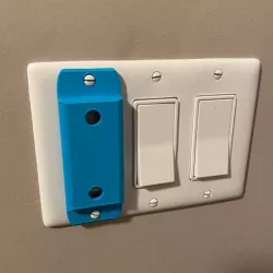 Light Switch Lock Rocker Type