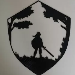 Link hyrule shield - Link hylian shield - Legend of zelda - 2D