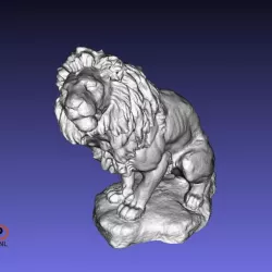 Lion Sculpture (3D Scan)