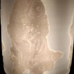 Litophane lamp shade Cocker Spaniel (Sylvester)