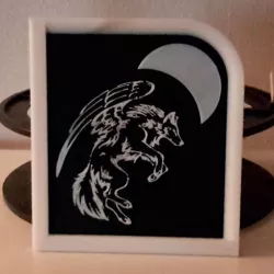 Loup Ailé - winged wolf