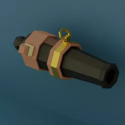 Low Poly Cannon