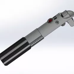 Luke Skywalker Lightsaber from Star Wars: A New Hope (w/ stand)