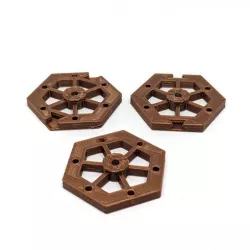 Magnetic Bases for Axolote Hex Tiles