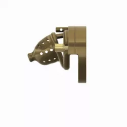 Male Chastity Device Cock Cage Penis Ring  Virginity Lock Chastity Belt Adult Game Sex Toy locker v24 3d print and cnc