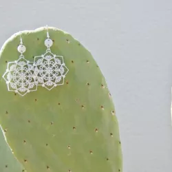Mandala earrings