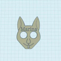 Marine keychain protector