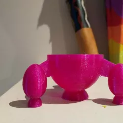 Mars VII Rocket Egg Cup