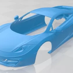 Mclaren MP4 Printable Body Car