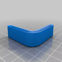Metal Shelving Corner Cap