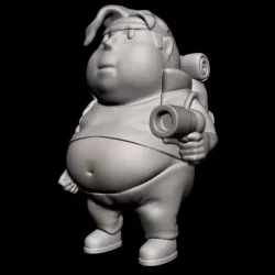 Metal Slug Fat Frame