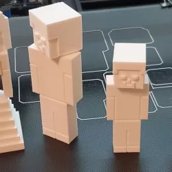 Minecraft Wedding Topper (Husband, Wife, 2 Children)