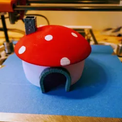 mouse mushroom house