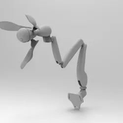 Odradek Higgs Death Stranding 3D print model