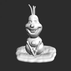 ▷ olaf frozen 3d models 【 STLFinder 】