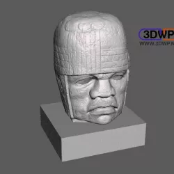 Olmec Head 3D Scan