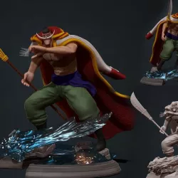 One Piece - Edward Newgate - Whitebeard 3d print statue